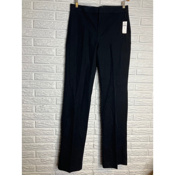 GAP Pants - Gap High Rise‎ Slim Boot Pants Women 10 Tall Black NWT Stretch Workwear